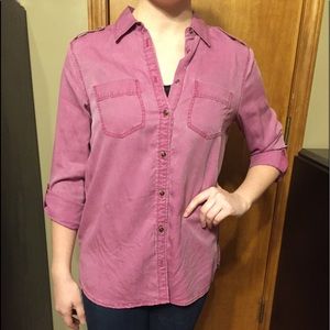 Express denim shirt NWT